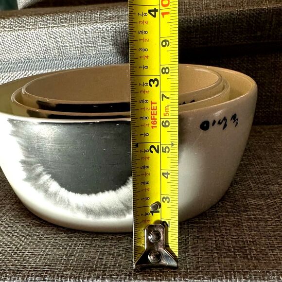 Lie Sang Bong Paris Set of Three Scent of Hangul Bone China Nesting Bowls - Picture 7 of 7